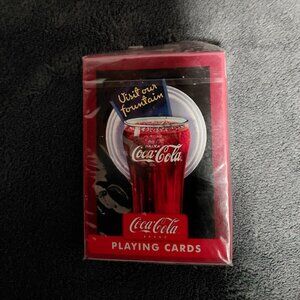Vintage Coca Cola Playing Cards... New Sealed Package